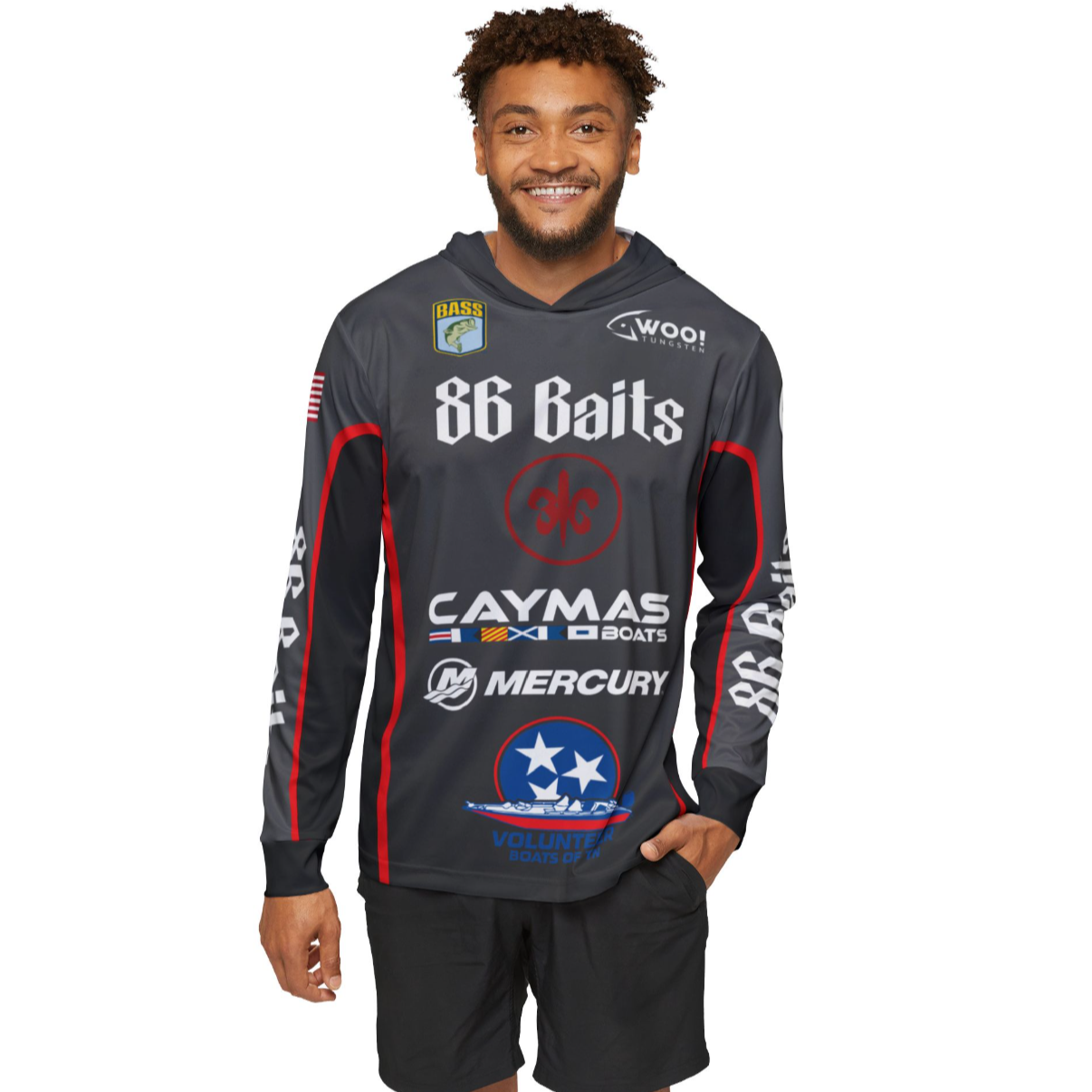 Custom Fishing Jersey (hooded)