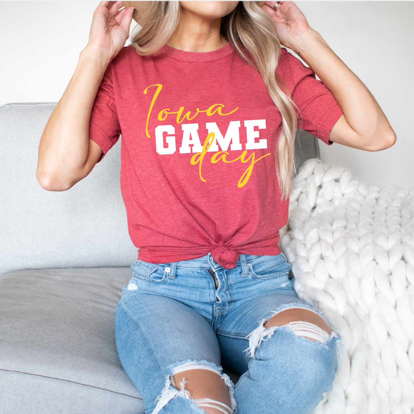 Heather Red TShirt