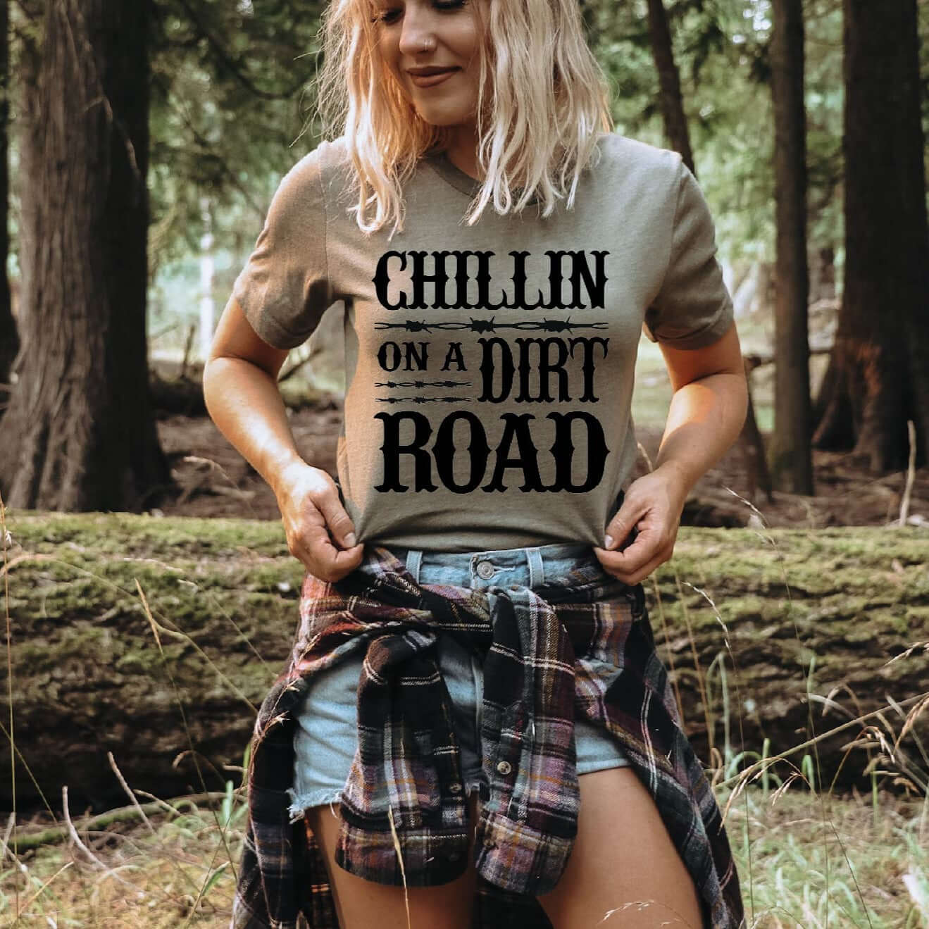 Heather Olive Tshirt