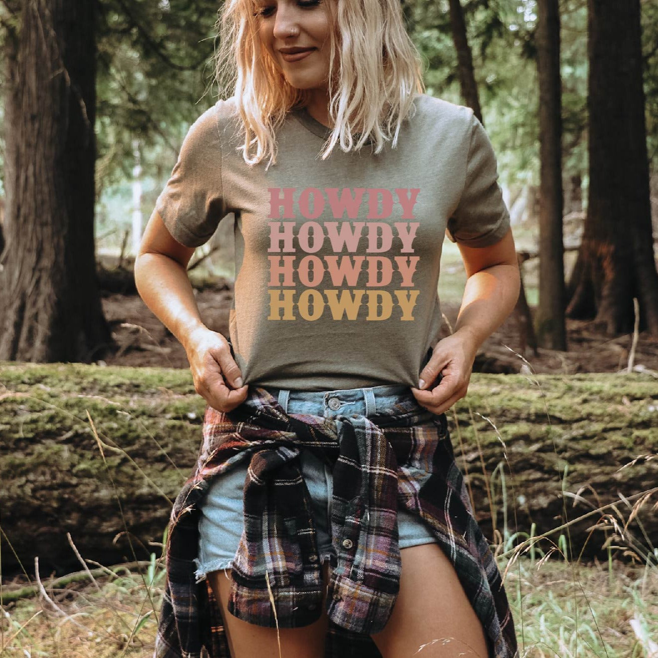 Heather Olive Tshirt