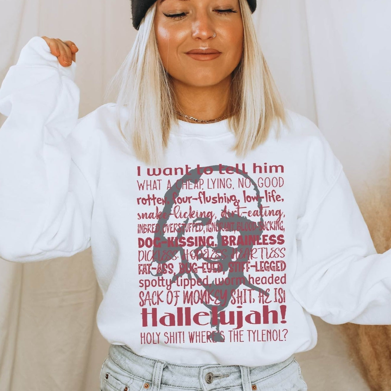 White Sweatshirt