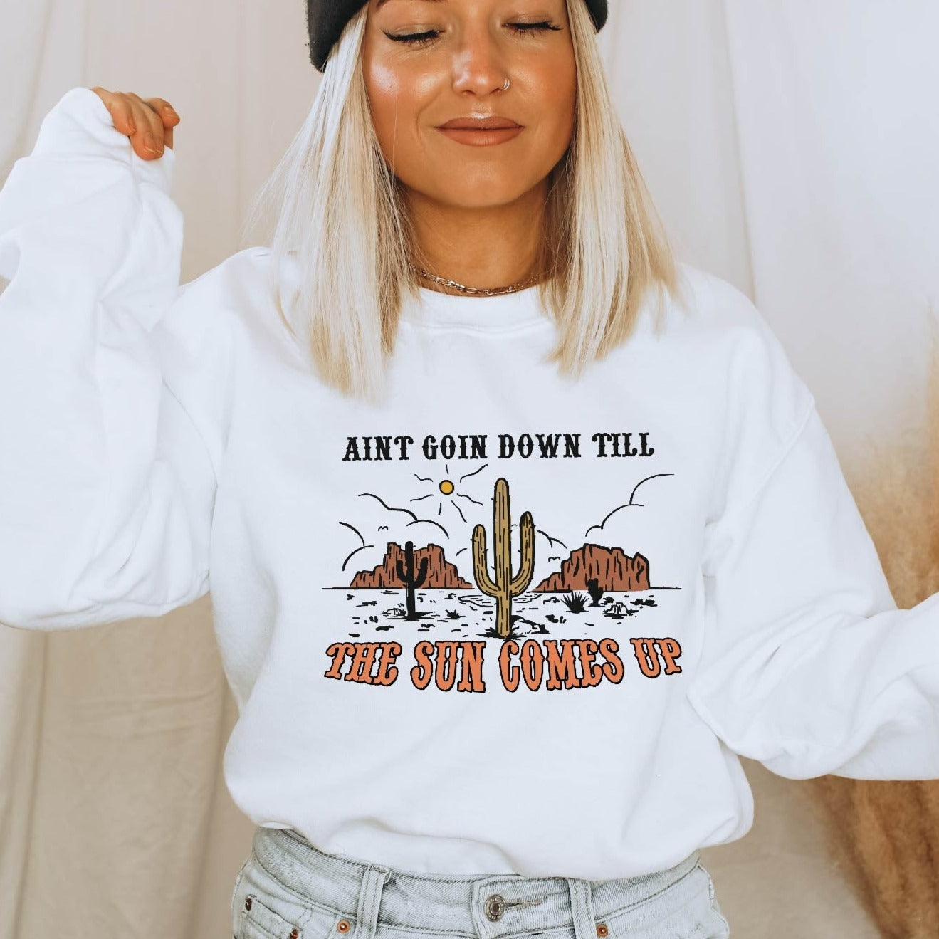 White Sweatshirt