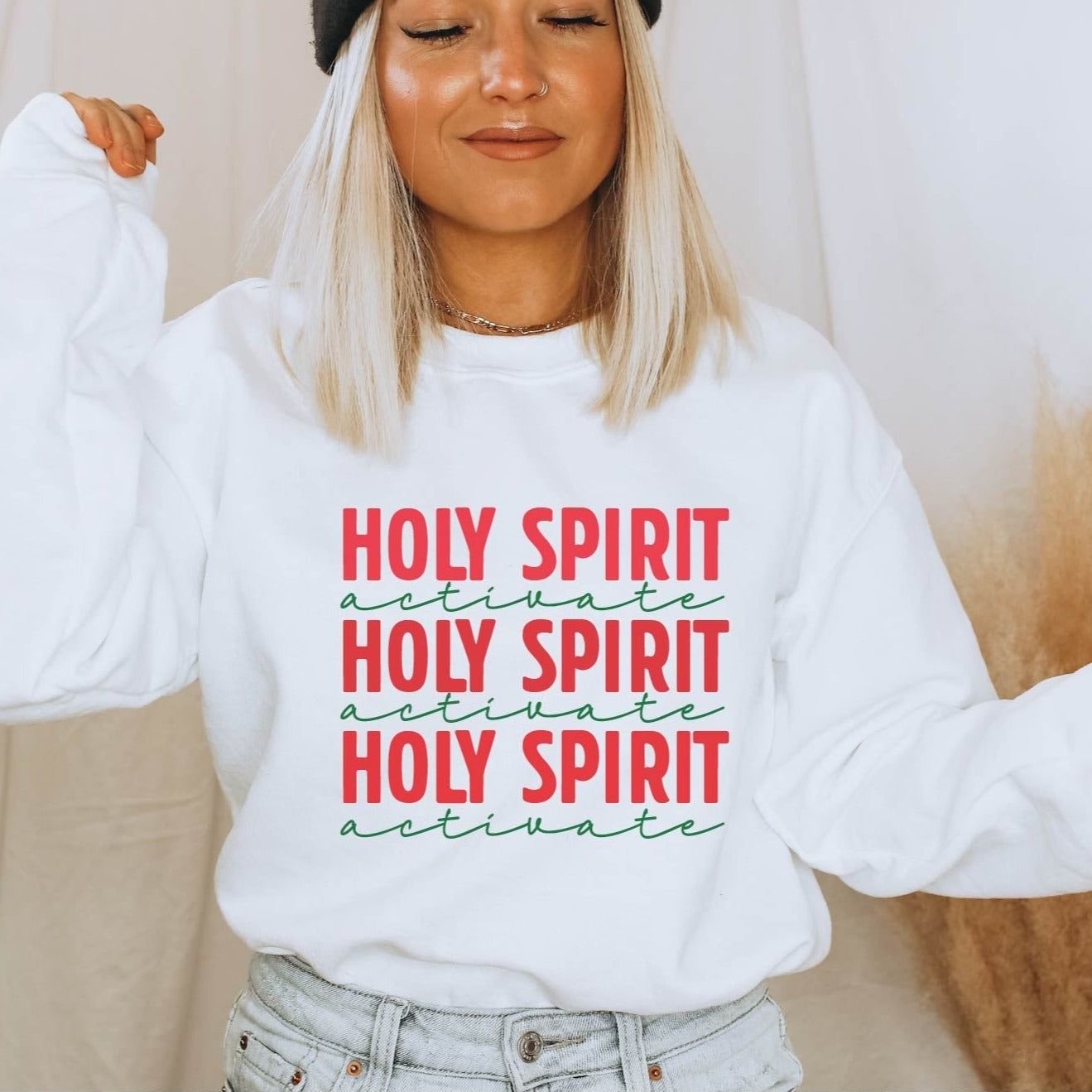 White Sweatshirt