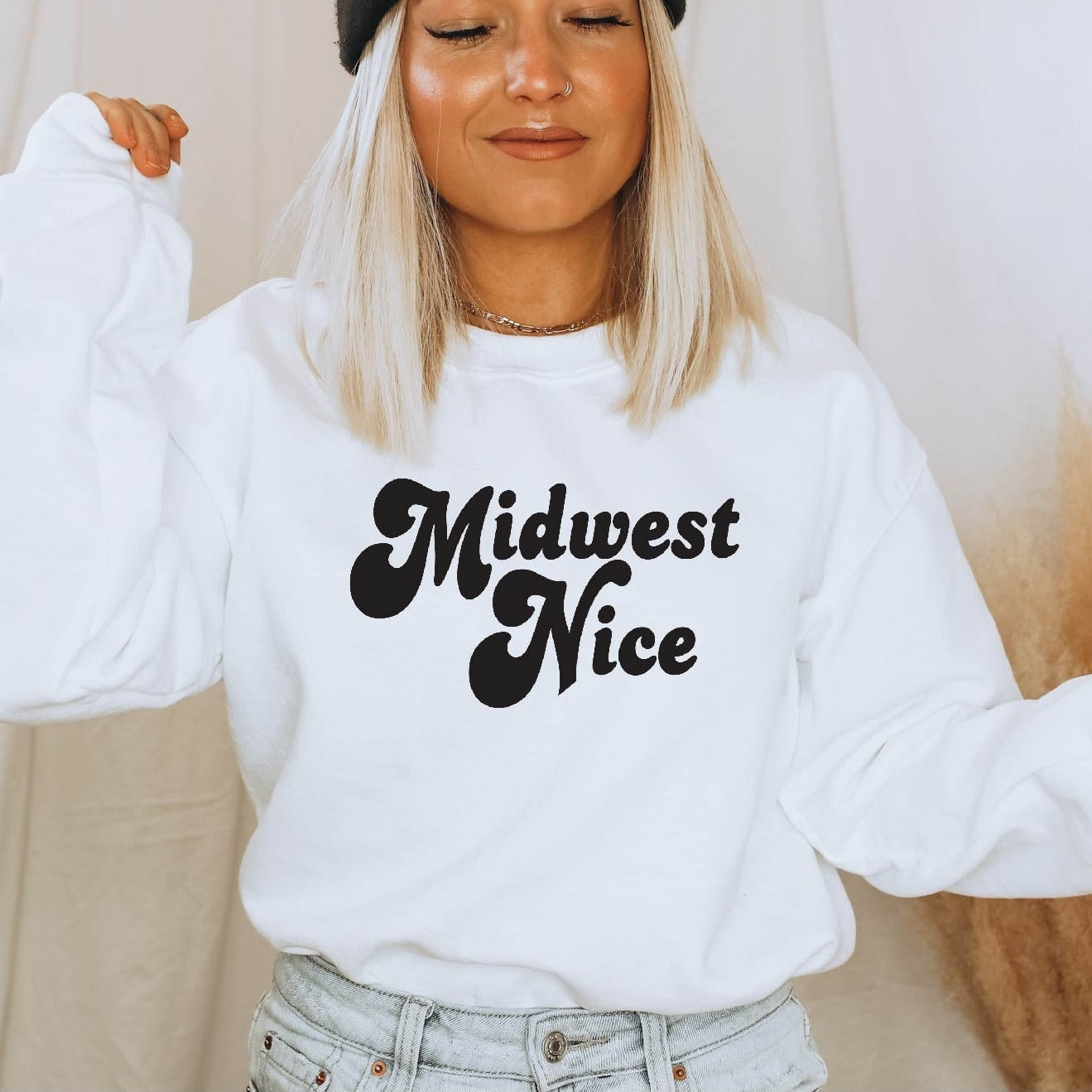 White Sweatshirt