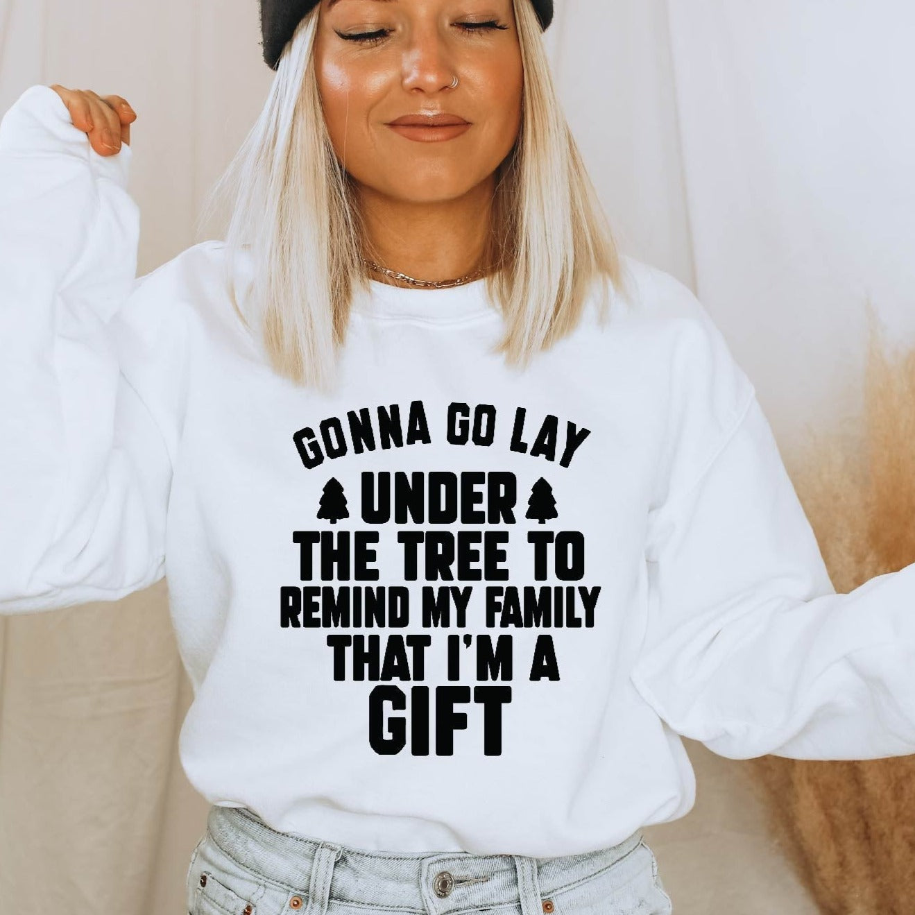 White Sweatshirt