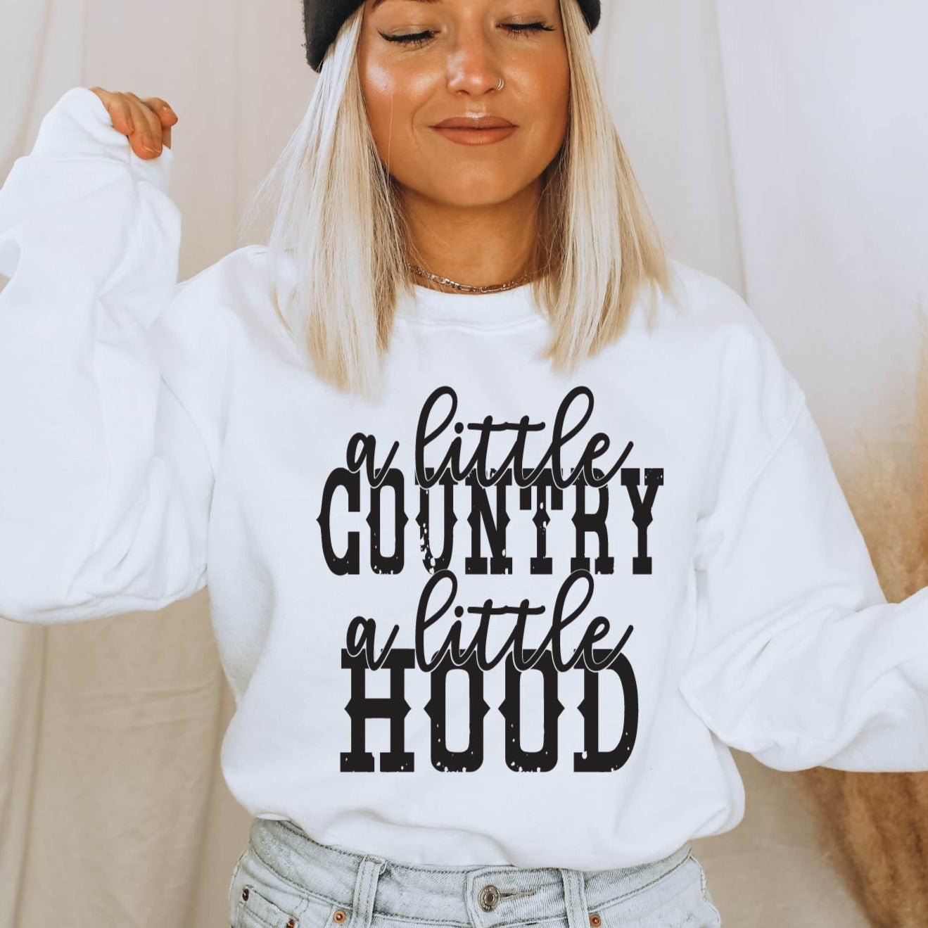 White Sweatshirt