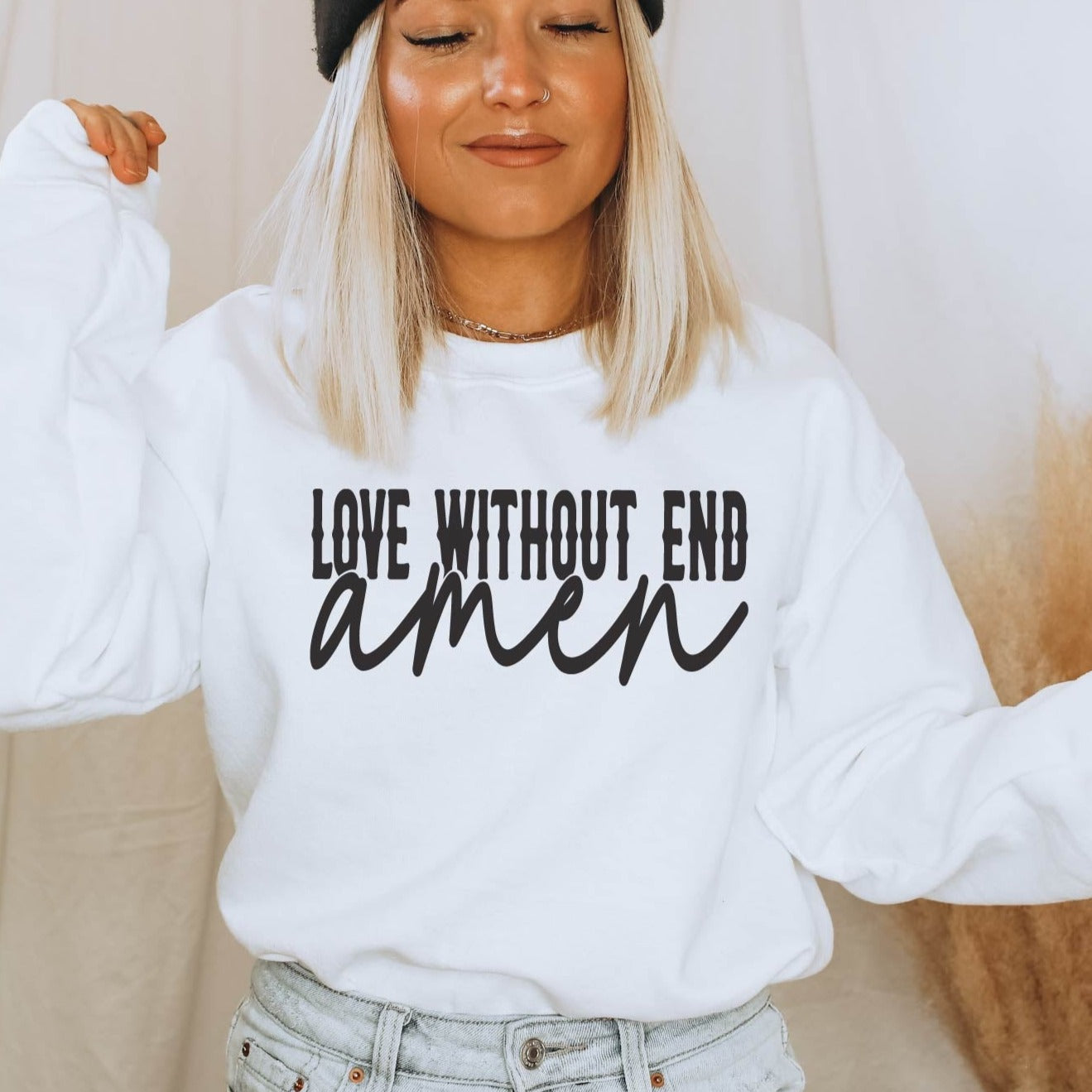 White Sweatshirt