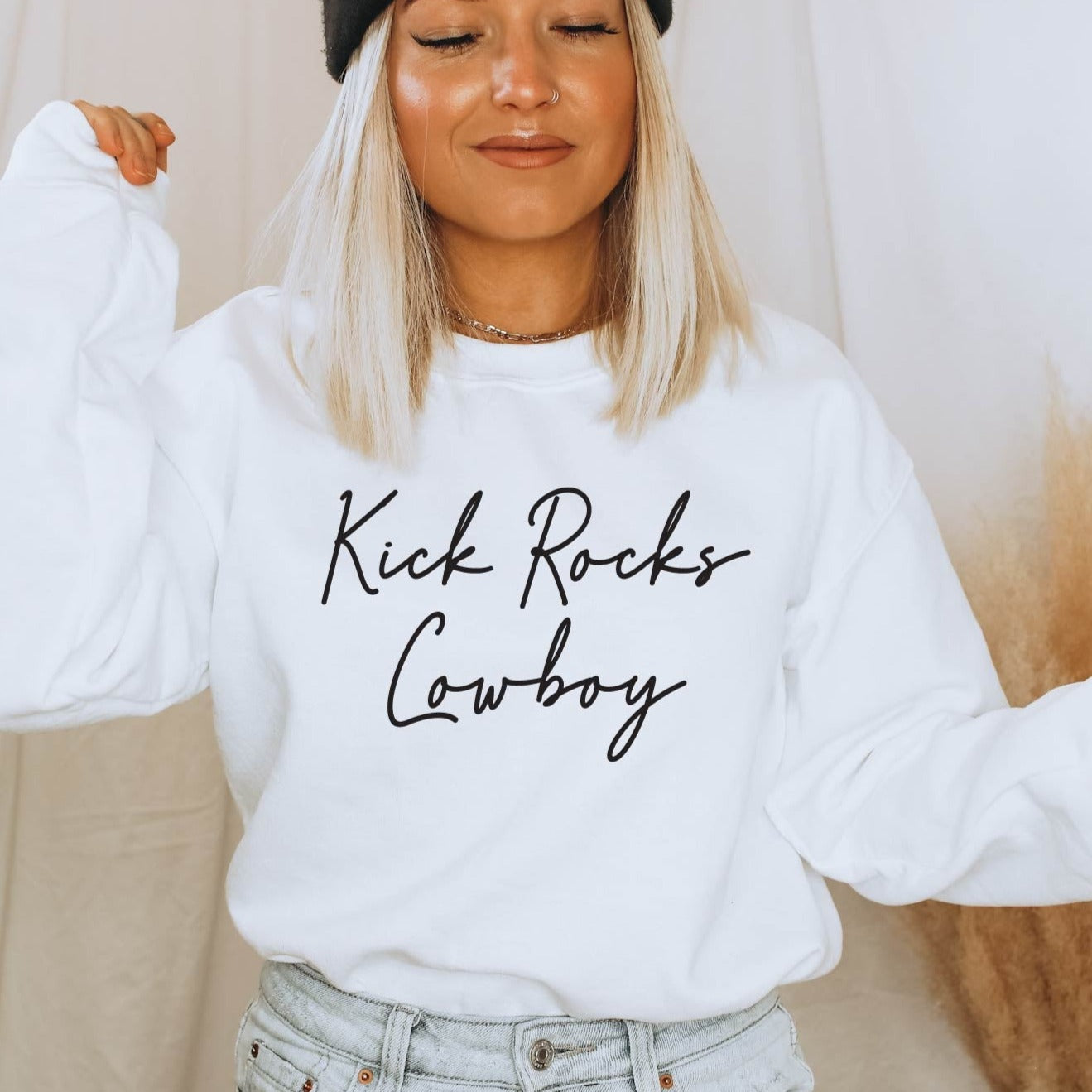 White Sweatshirt