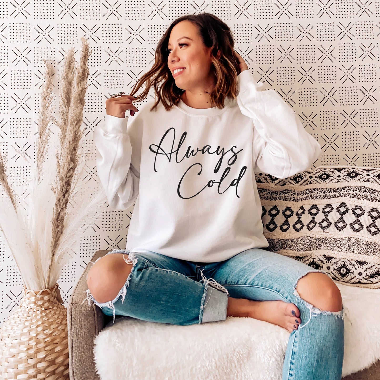 White Sweatshirt