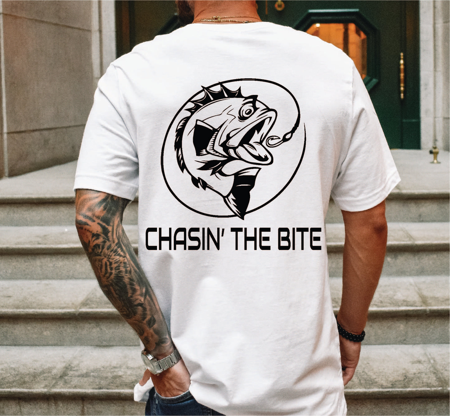 Chasin' the Bite Bass Angler T-Shirt