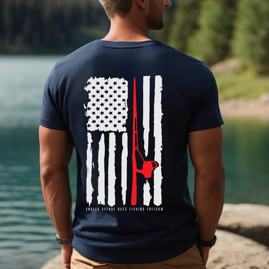 Bass Fishing Freedom T-Shirt