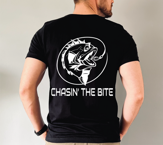 Chasin' the Bite Bass Angler T-Shirt