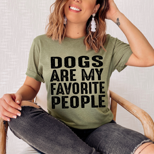 Dogs are my favorite people