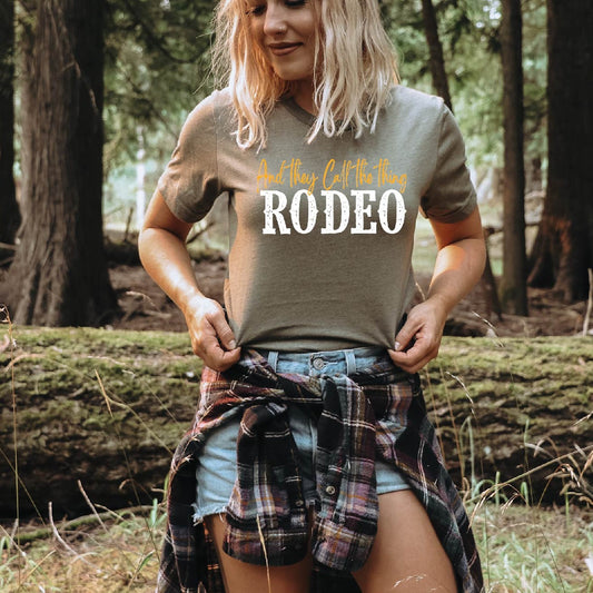 Heather Olive Tshirt