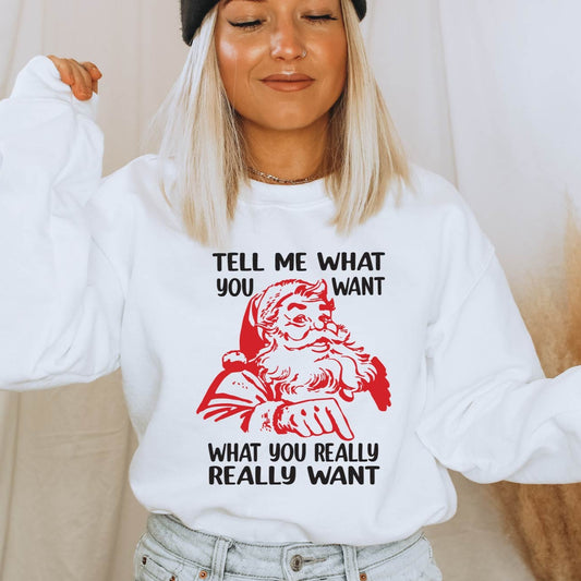 Tell Me What You Want What You Really Really Want