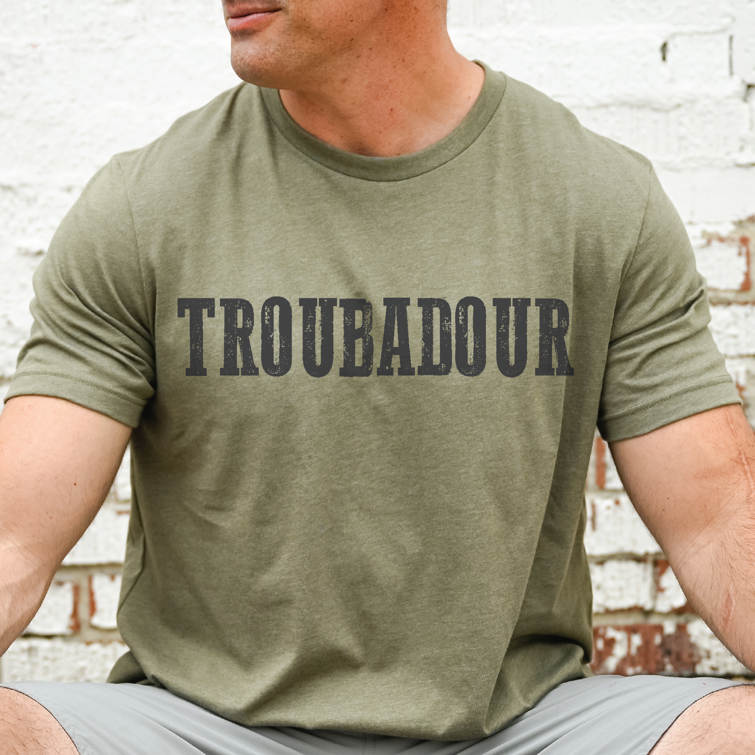 Heather Olive Tshirt