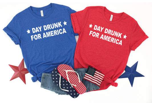 4th of July Day Drunk For America