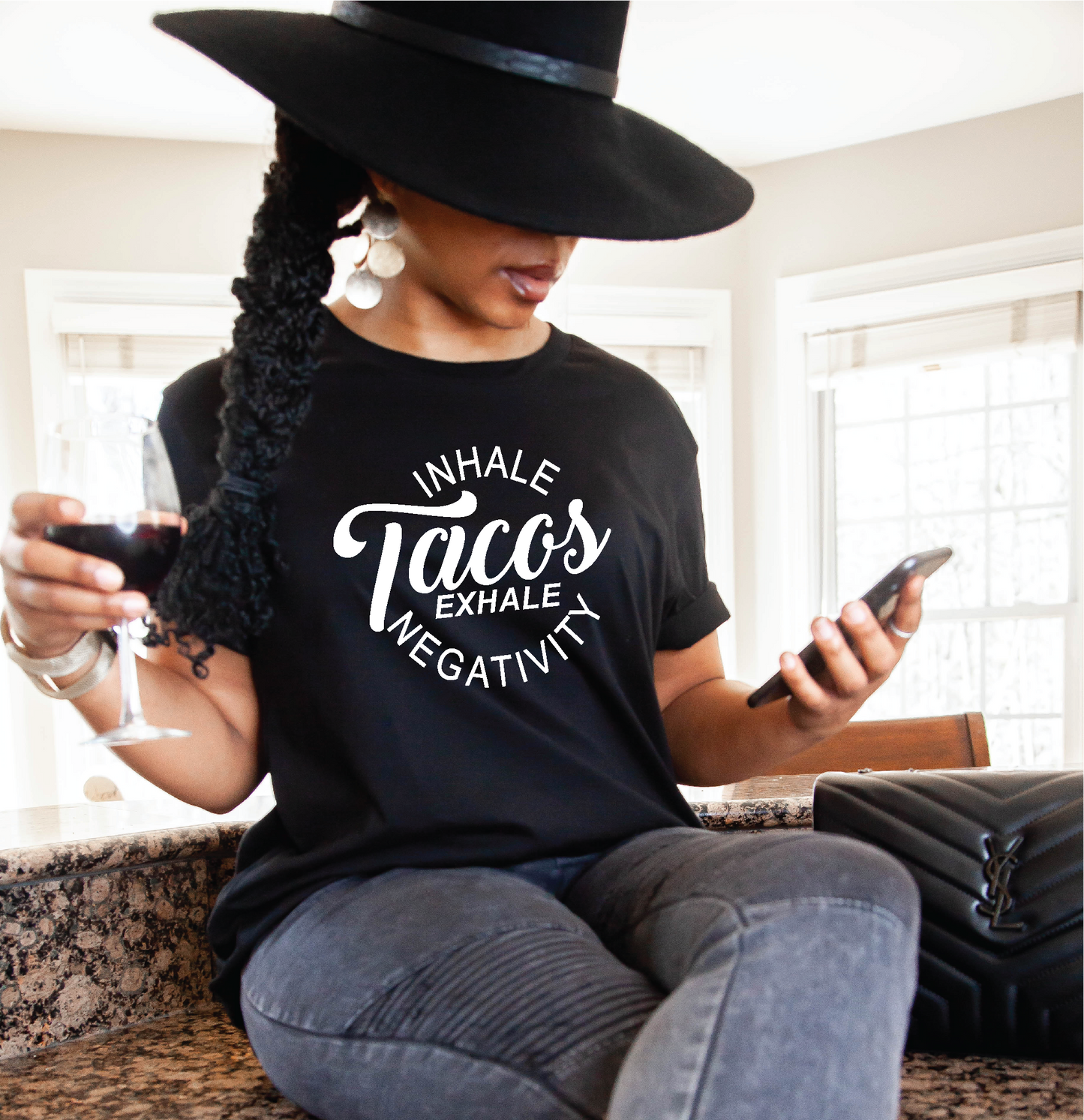 Inhale Tacos Exhale Negativity