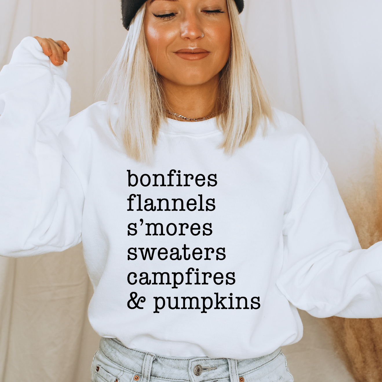 Bonfires Flannels Smores & Sweaters
