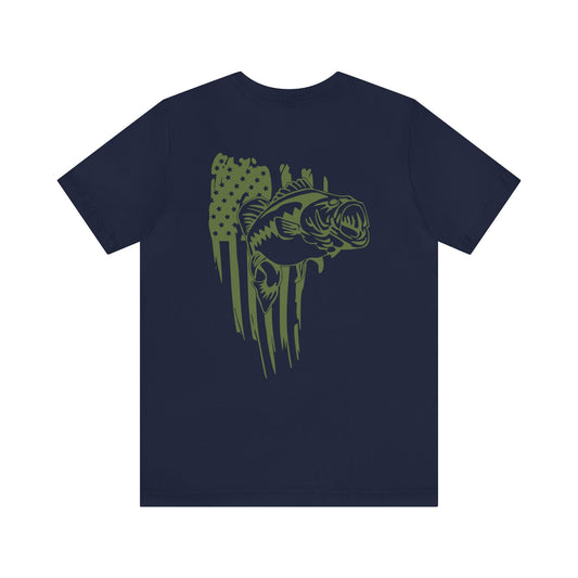 Bass American Flag T-Shirt