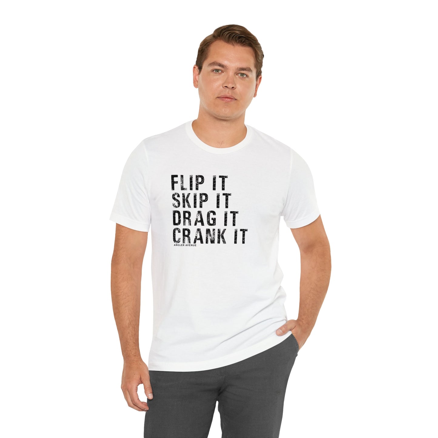 Flip It Skip It Drag It Crank It T-Shirt