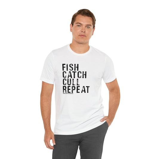 Fish Catch Cull Repeat T-Shirt