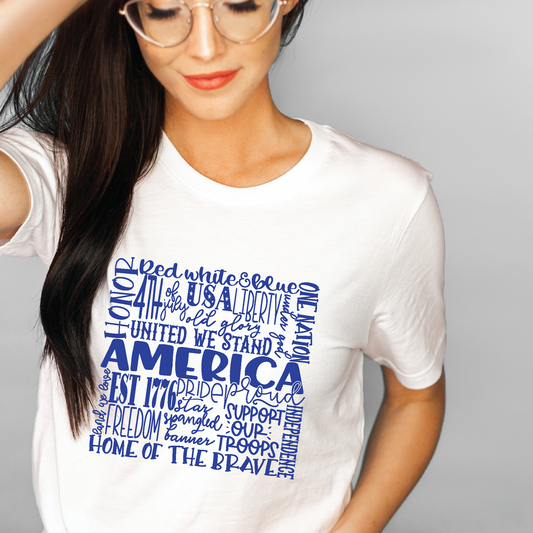 4th of July American TShirt